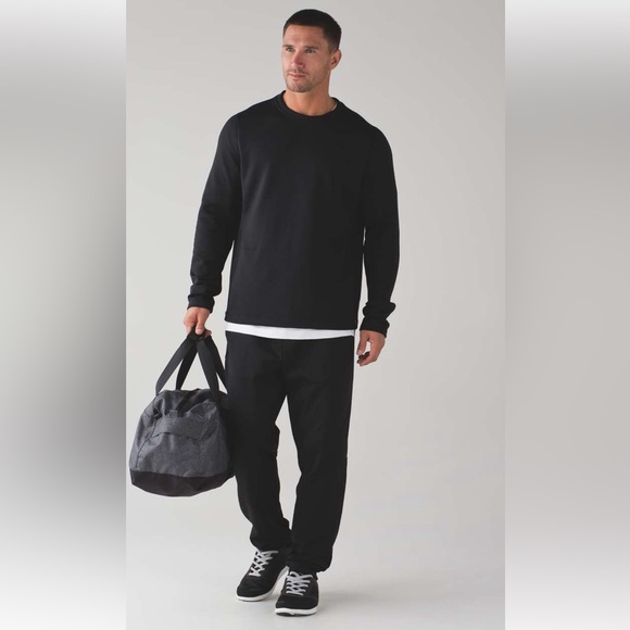 lululemon athletica Other - 🍾🥂Host pick🎉Lululemon M  Syntech black mens pants 27.5” inseam